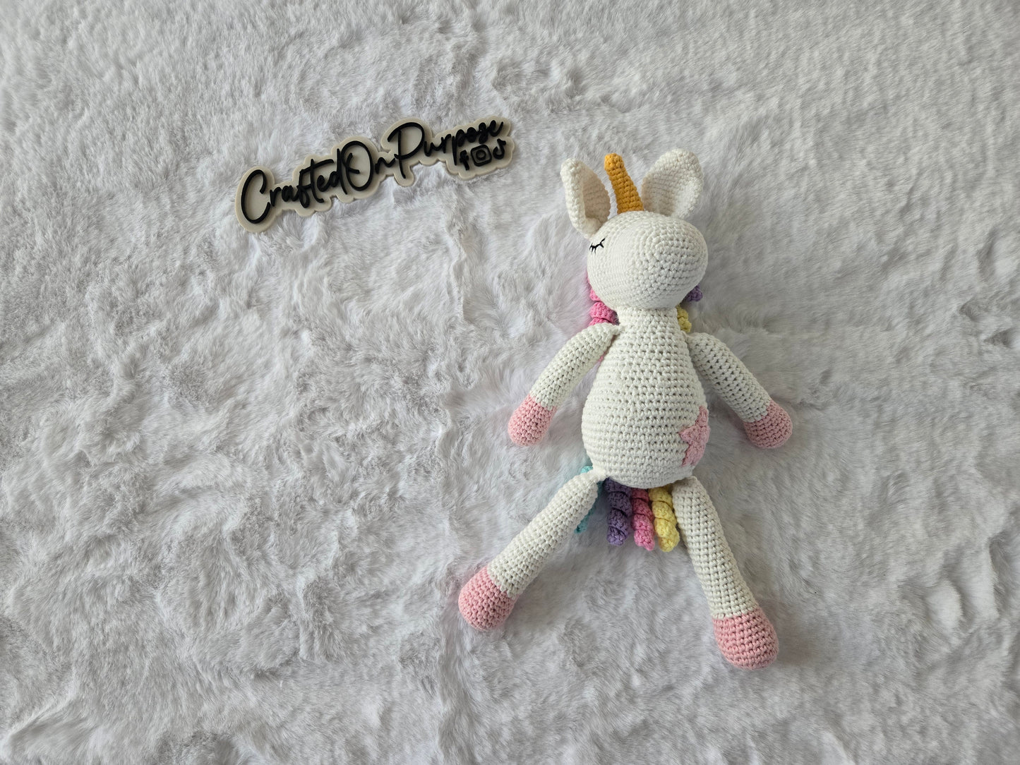 Crochet unicorn