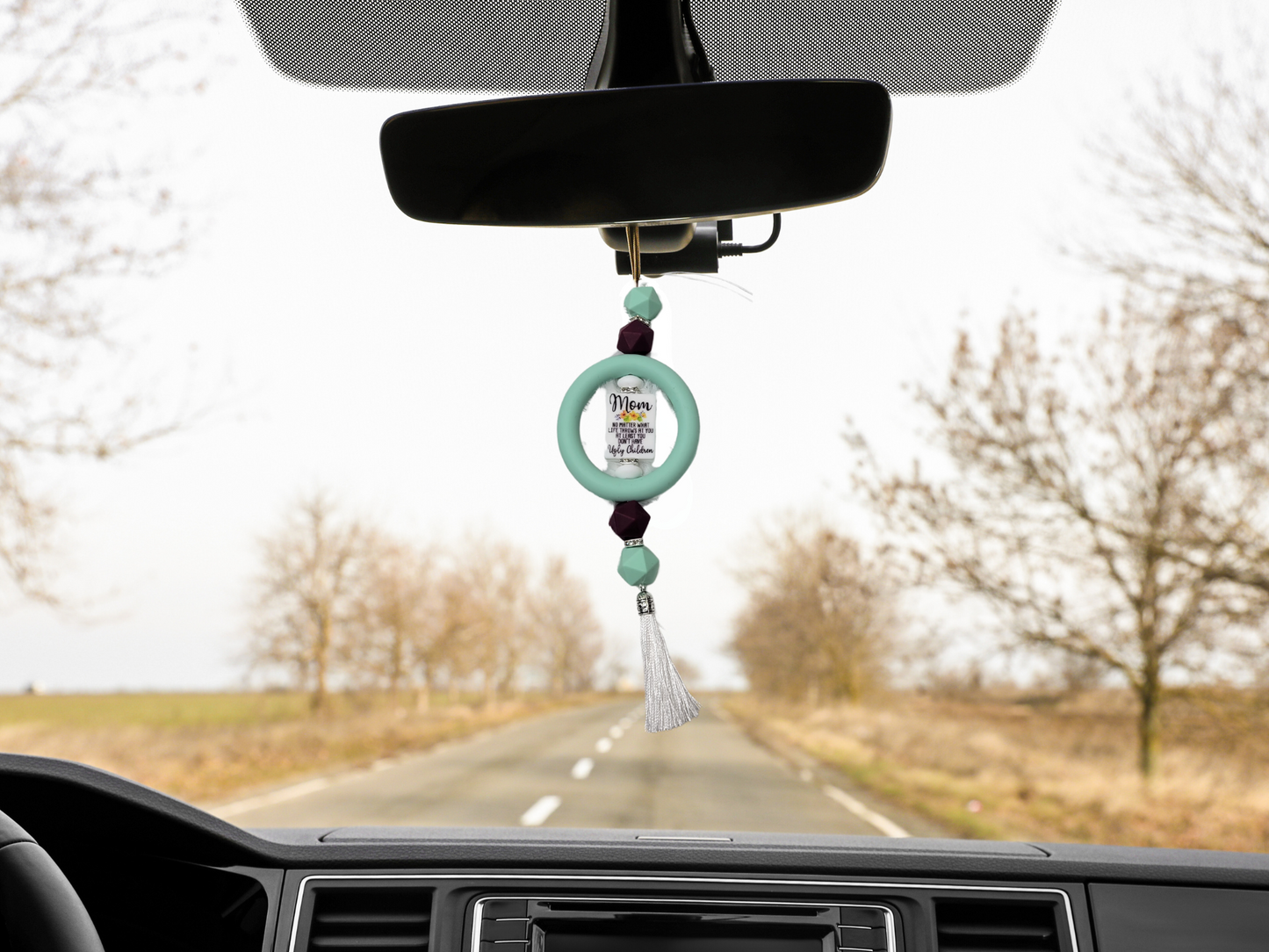 CAR REAR MIRROR LANYARD