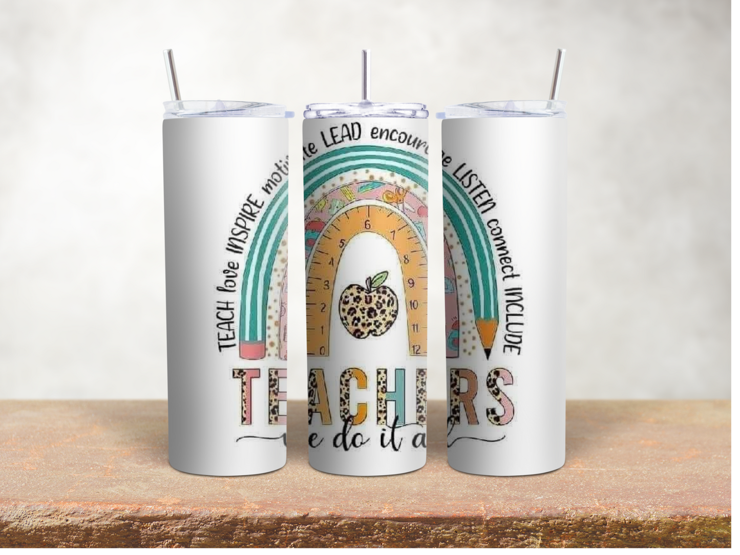 20 oz tumbler-teacher