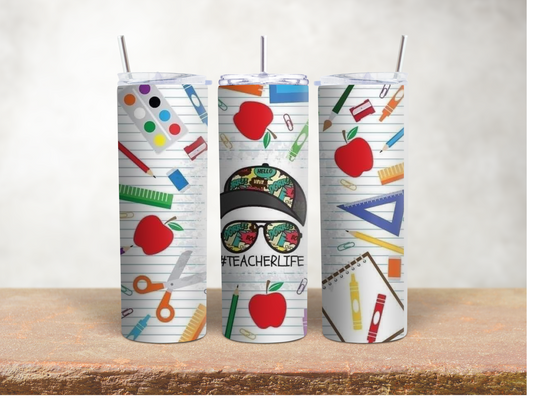 20oz tumbler-teacher