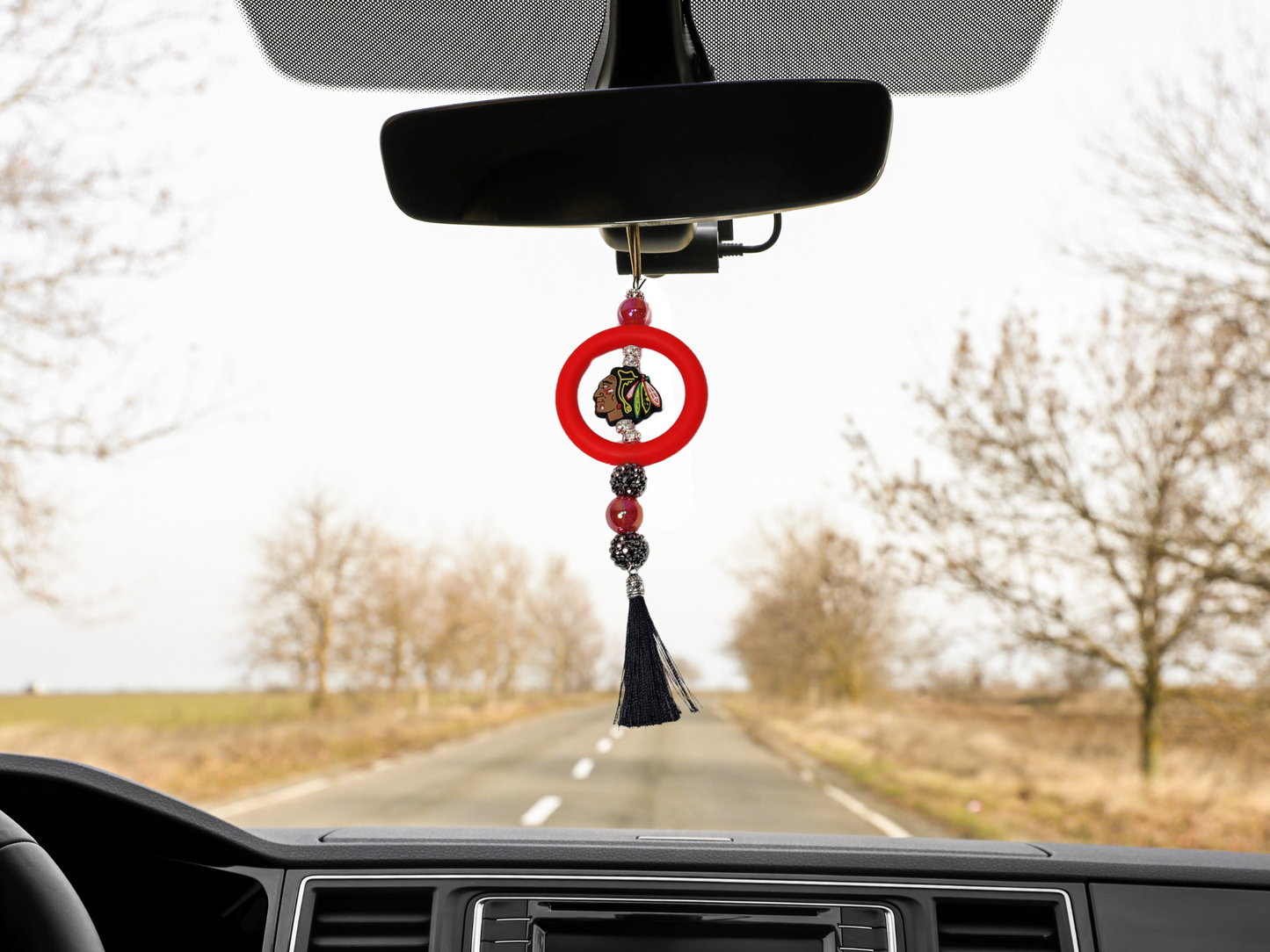 CAR REAR MIRROR LANYARD