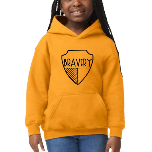 HBT Turbo house youthhoodie -BRAVERY