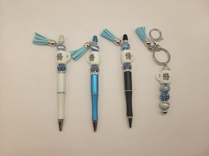 PENS+ KEYCHAIN MATCHING GIFT SET