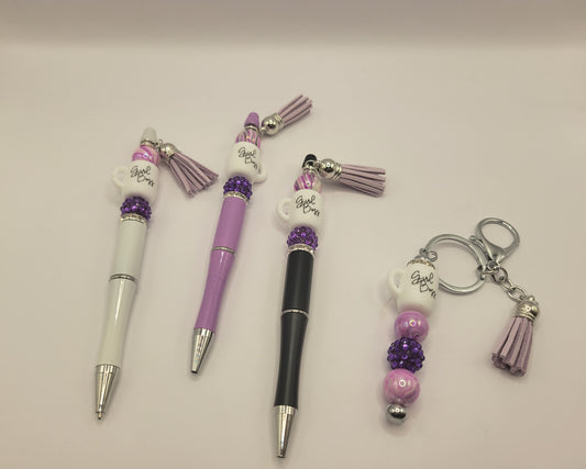 PENS+ KEYCHAIN MATCHING GIFT SET