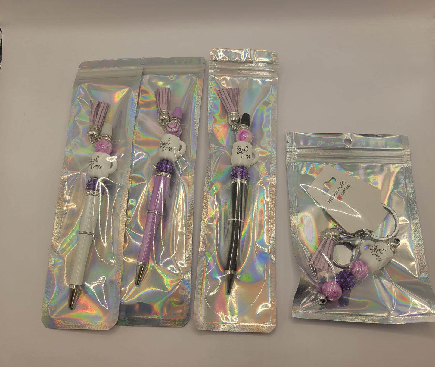 PENS+ KEYCHAIN MATCHING GIFT SET