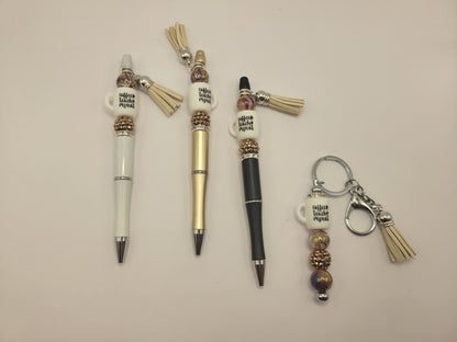 PENS+ KEYCHAIN MATCHING GIFT SET