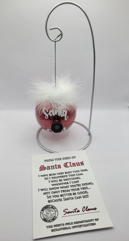 SANTA CLAUS CAM ORNAMENT