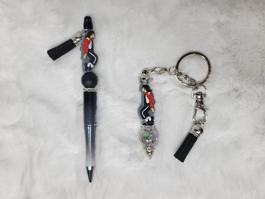 POP KING PEN AND KEYCHAIN SET