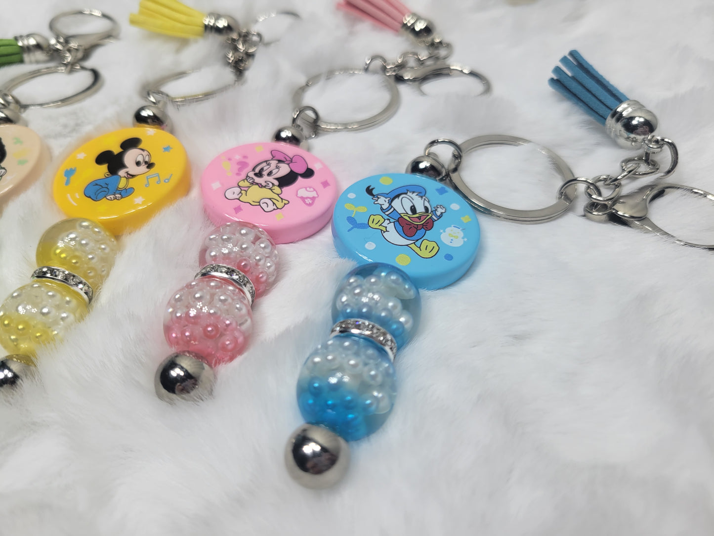 KEYCHAINS SET OF 4