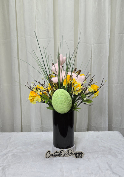 EASTER FAUX FLOWER DECOR