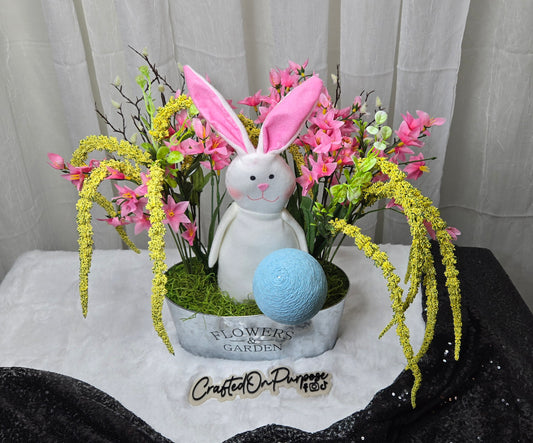 EASTER FAUX FLOWER DECOR