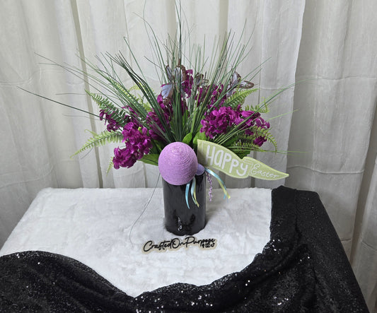 EASTER FAUX FLOWER DECOR