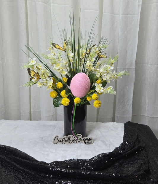 EASTER FAUX FLOWER DECOR