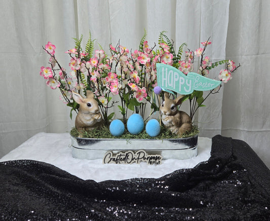 EASTER FAUX FLOWER DECOR