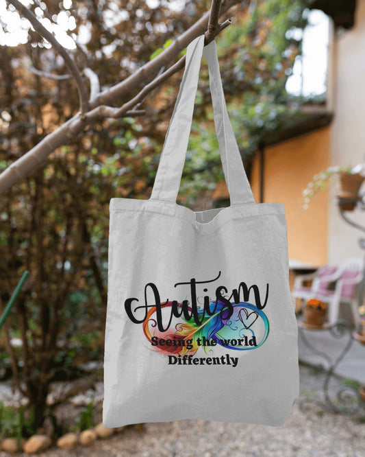 autism awareness tote bag