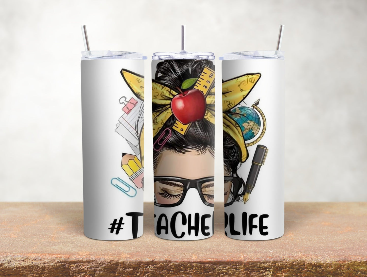 20 oz tumbler-teacher