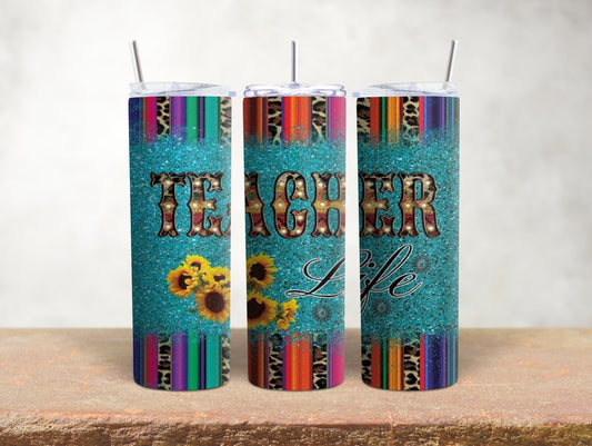 20 oz tumbler-teacher