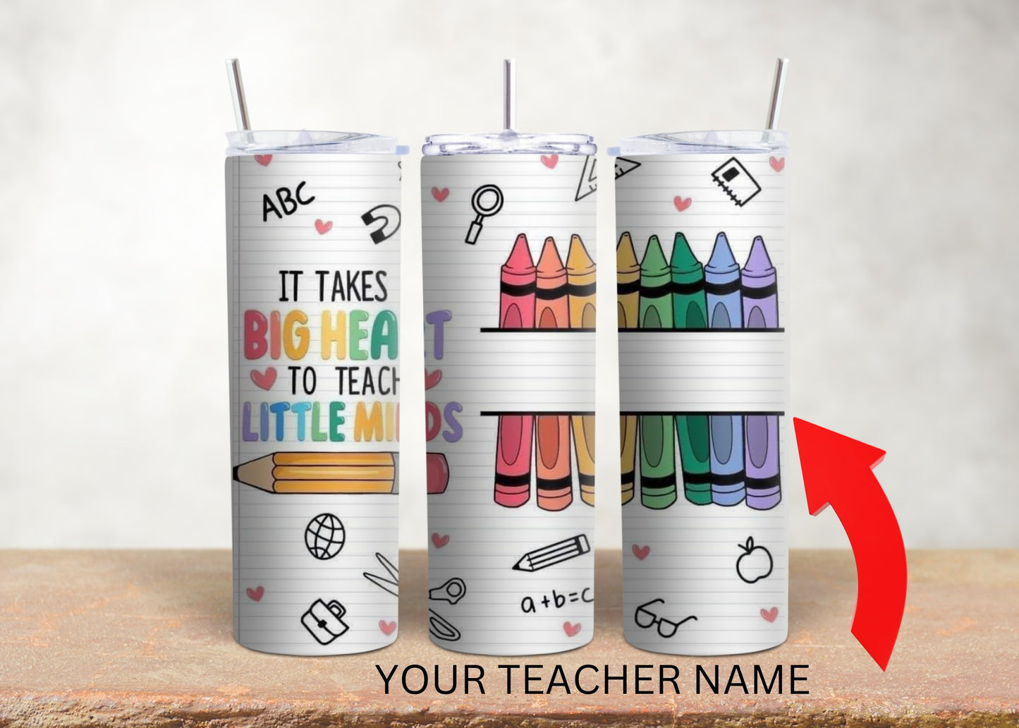 20 oz tumbler-teacher