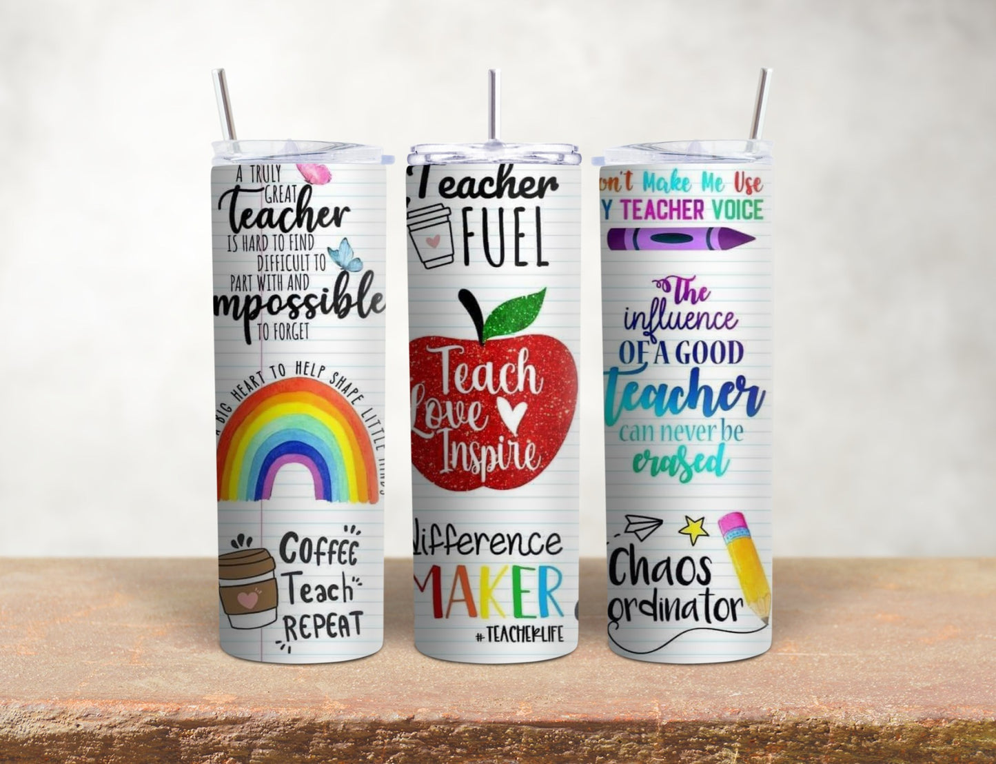 20 oz tumbler-teacher