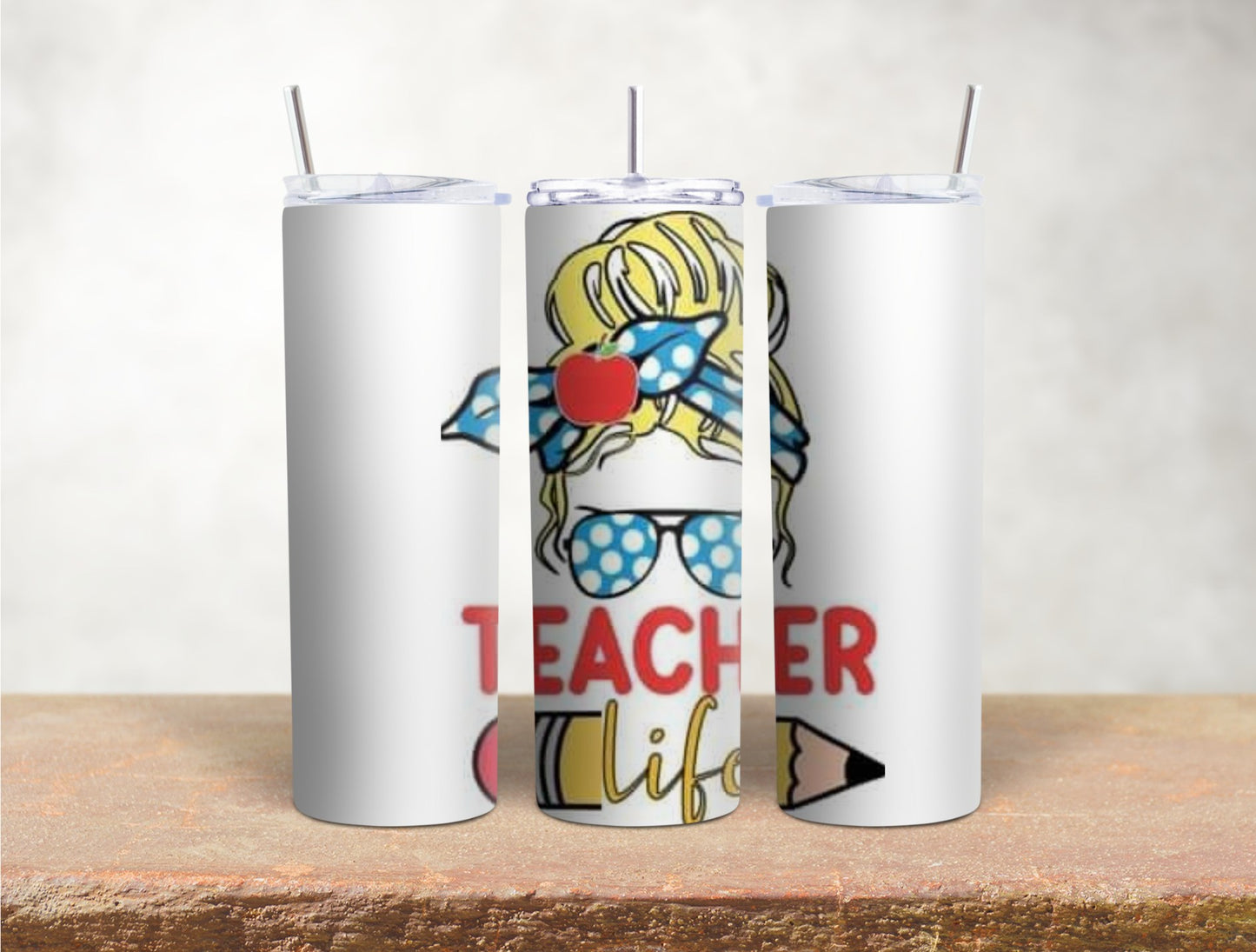 20 oz tumbler-teacher