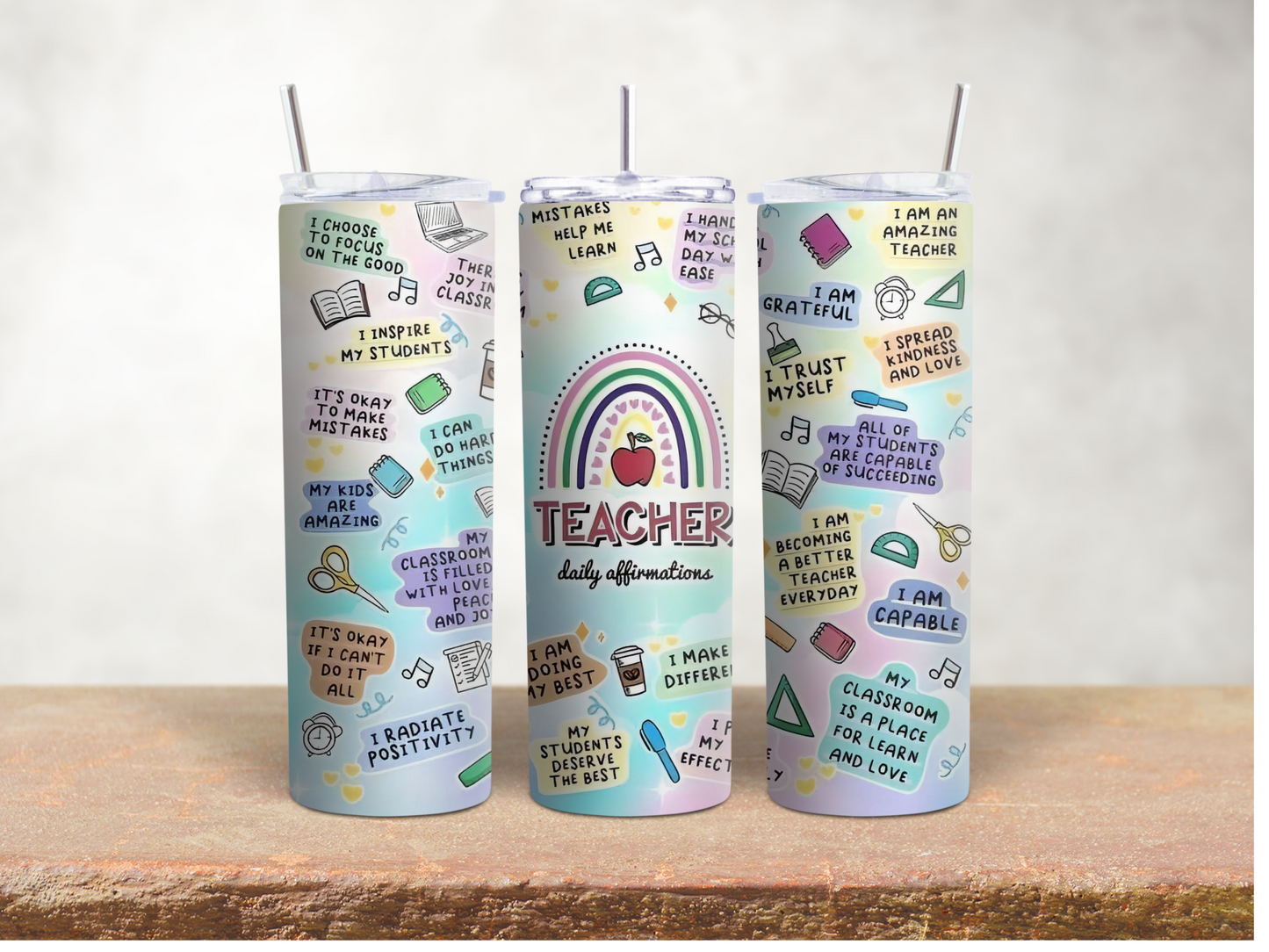 20 oz tumbler-teacher