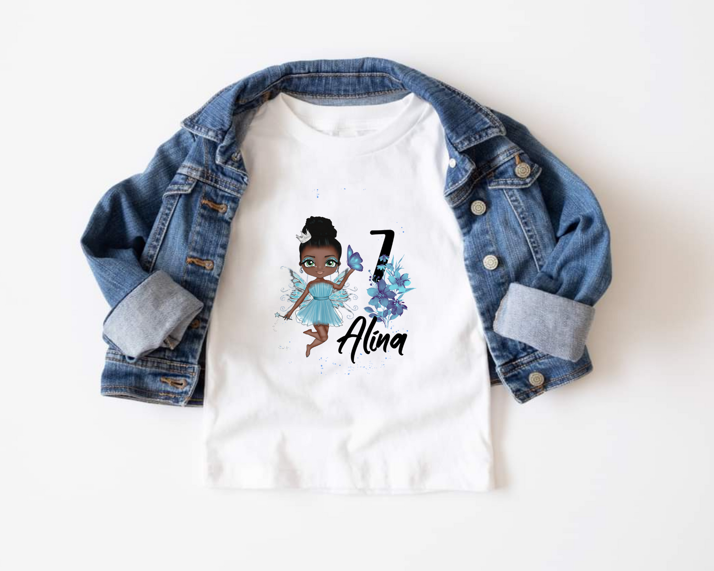 CUSTOMIZED BIRTHDAY T-SHIRT FOR GIRL